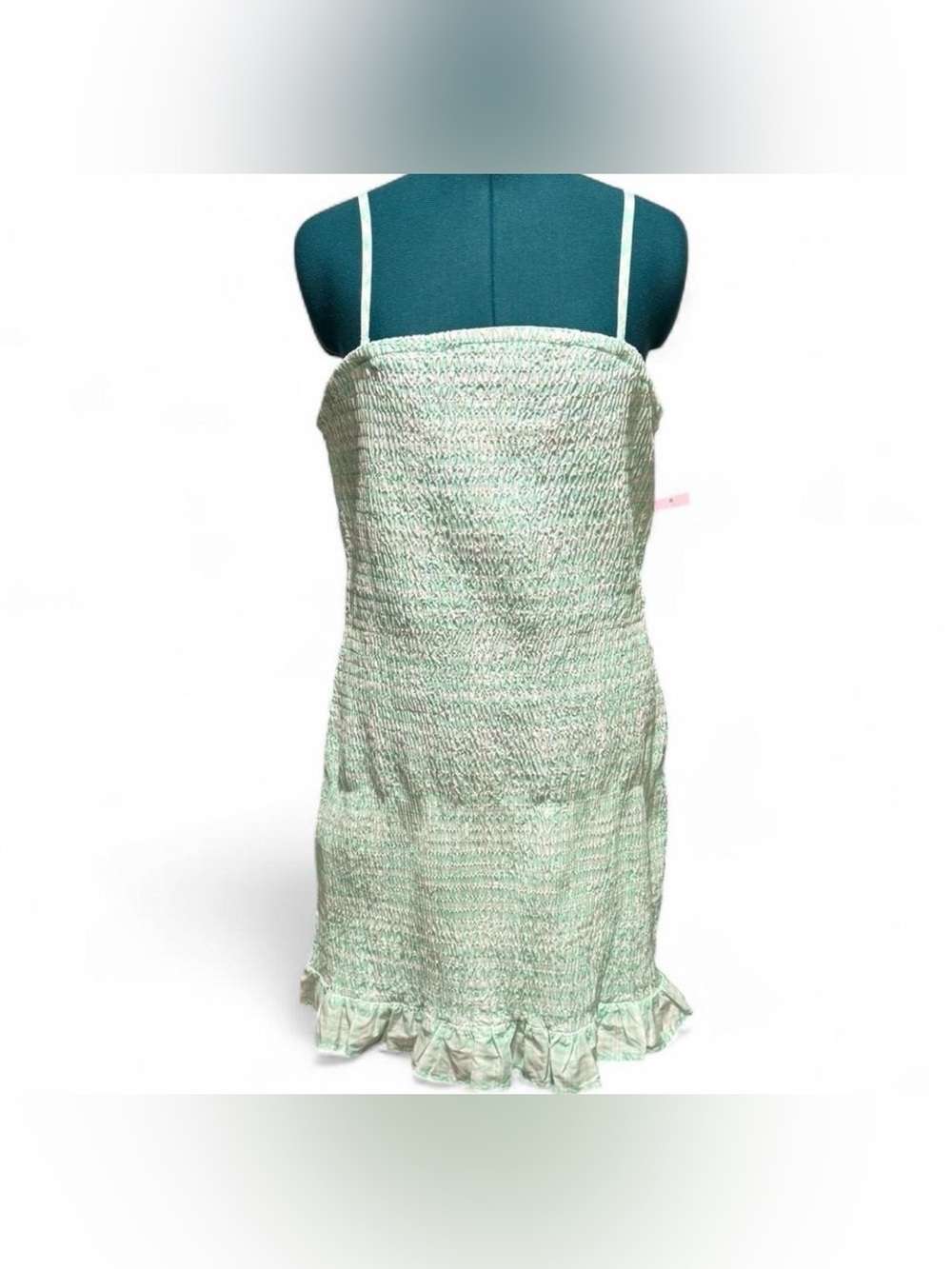 wild fable Mint Green Smocked Mini Dress